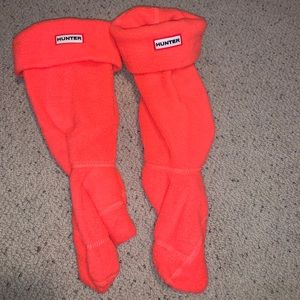 Hunter Rain Boot Fleece Socks